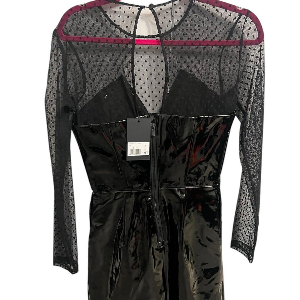 ❌SOLD❌
NWT The Kooples Mini Black Vinyl-Effect Deess - Picture 9 of 10